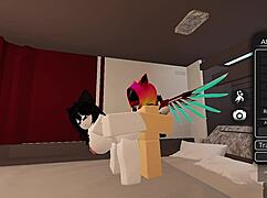 roblox femdom duel builds to rough creampie domination finish