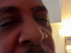 Magenta Lexx rides Mr Flourish's BBC as audience watches the hardcore action