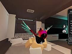 roblox femdom duel builds to rough creampie domination finish