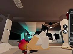 roblox femdom duel builds to rough creampie domination finish