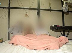 Stepfather And Stepson's Huge Cocks Drill Cute Slut's Pussy Till Cum Floods Inside