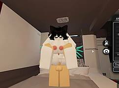 roblox femdom duel builds to rough creampie domination finish