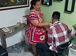 big ass stepmom sneaks taboo fuck with horny stepson