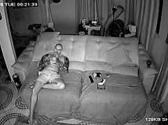 Security camera caught me banging my stepdad secretly