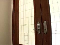 yoga class turns hot when these skinny brunettes lick asses and finger pussies