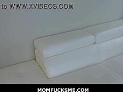 Blonde stepmom Tucker Stevens swipes stepson's condom for fun