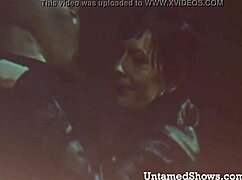 sexy blonde strips dances hot body on stage 🔥