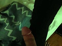 Chubby Dude Jerks Cock With Socks On Feet Fetish Style