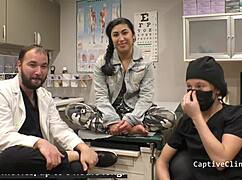 in remote interrogation nurse jasmine rose spreads shaved pussy for patient toys