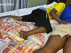 HORNY BLACK GUY POUNDS PETITE EBONY SLUT PUSSY FULL HARDCORE!