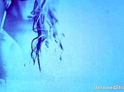 sexy blonde strips dances hot body on stage 🔥