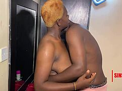 big ebony bbw ass bent over for hardcore doggystyle pounding 🍑💦