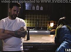 masked man face fucks tattooed latina milf xwife karen rough hardcore deepthroat sex needs it hard