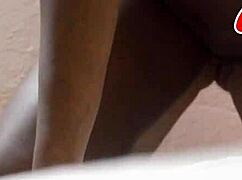 her moans explode as big tits bounce in hot ass photoshoot