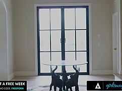 Horny Alison Rey Caught Fingering By MILF Serene Siren