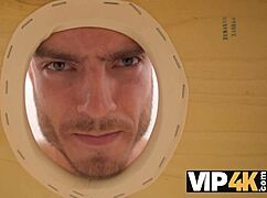 Vip4k. Cute Russian Girl Delivers Erotic Massage with Intense Rimjob Action