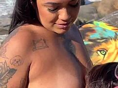 we craved big black cock milk so we hunted while hubies drank!! 🍆💦