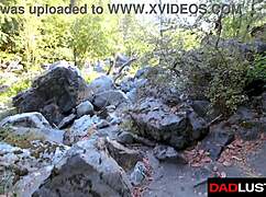 Heartbroken After Forgetting Bikini, I Let Stepdaddy Pound Me by the Lake