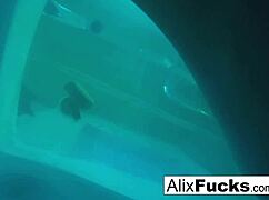 underwater i catch alix and jenna's hot lesbian pussy play on hidden cam