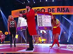 Rocío Sánchez Azuara slips into tight lycra hugging every curve casually at home