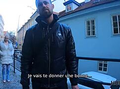 cuck watches rich hunter drill his busty luxury girlfriend