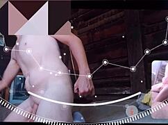 Flexible workout babe self-sucks cock in pov vr collage?