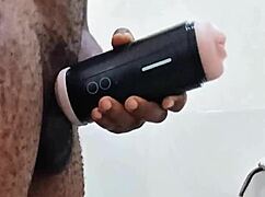 Girlfriend Away I Stroke Huge Cock