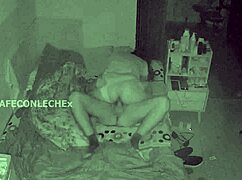 stepmom sneaks into my room while i stroke she slides my dick into her ass but security cam catches it all