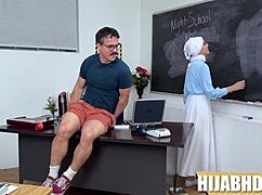 classroom seduction sparks steamy milf threesome 😈🔥💦