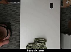 Security guard catches shoplifting teen 18+ and fucks her senseless