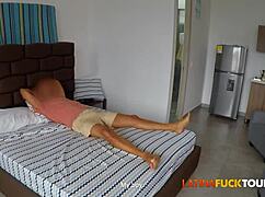 Colombian Best Friend Cheats with Girlfriend's Man Over Big Cock