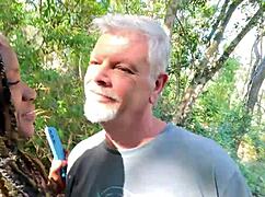 after hiking we hit the secret beach where i lick sugardaddy cum off his cock then ride