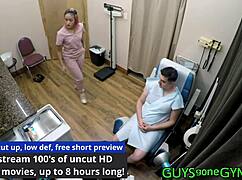 Daddy's Latex Gloved Checkup Fingers Anal and Humiliates Canadian Slut Backstage