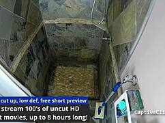 What the fuck you're doing humiliating Michelle Anderson in latex shower...