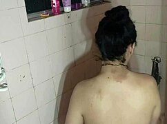 Amateur Travestis Prep For Morning Bath ANAL Blast!