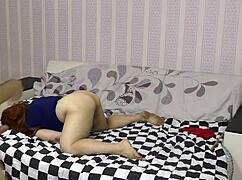 stepson slips in and fucks sleeping milf hard