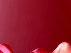 step sister takes close up facial cumshot in part two blowjob action