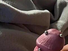 Watch Solobdsmman unleash his first massive cumshot with that huge new piercing.