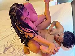 khalessi69's insane close-up scissoring comp with massive clits grinding