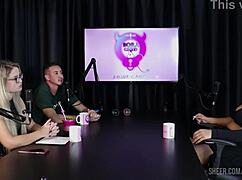 Compilados da val mineirinha no bora cast com bruna carlos in lingerie public orgasm interview