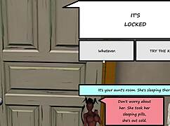 Corlan's hairy pussy cums hard at unexpected party!