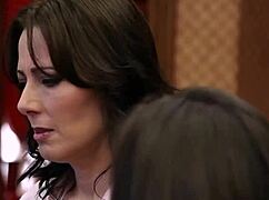 Classy milf pounded hard then drenched in hot cum