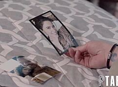 Busty French Stepmom Forces Stepsons Mouth on Her Huge Strapon Cock