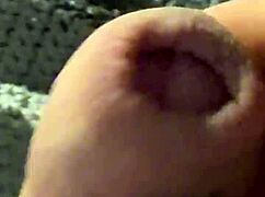 Watch Solobdsmman unleash his first massive cumshot with that huge new piercing.