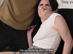 Our Stepdaughter's Out of Control But Daddy and Uncle Will Fix Her with Rough Domination and Monster Cocks Sloppy Deepthroat Humiliation