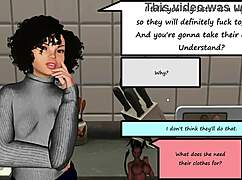 Corlan's hairy pussy cums hard at unexpected party!