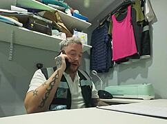 Lola Eastking's Big Tits Nerd Slut Dirty Talk Roleplay in Shop