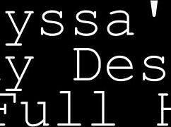 What if stepdaddy's secret cravings make blonde Alyssa squirt for old daddy?
