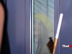 charlie valentine begs aubree valentine for strapon pussy pounding in emotional cougar lesbian heat