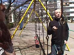 damn hitomi kanou this japanese milf grabs that hard cock and sucks it deep